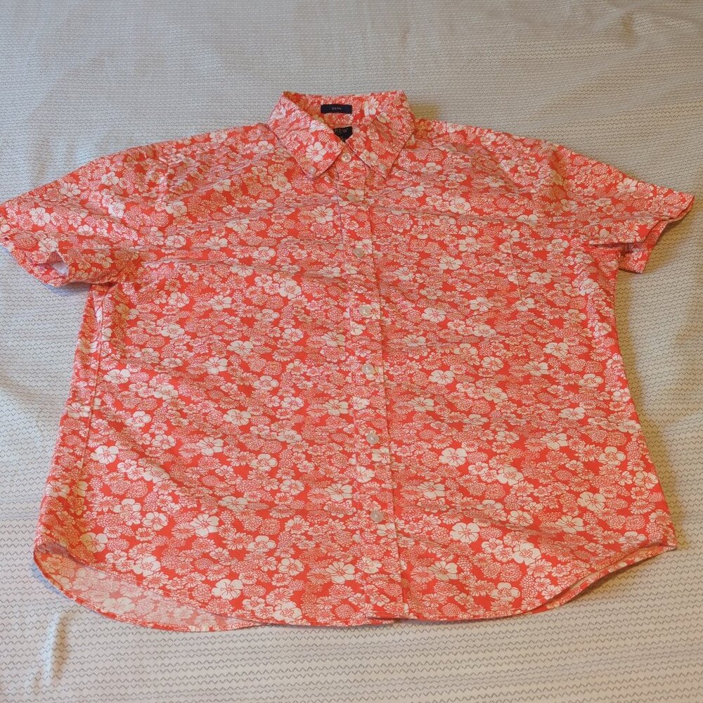 J. Crew Factory Short-Sleeve slim Flex Casual Shirts (3)